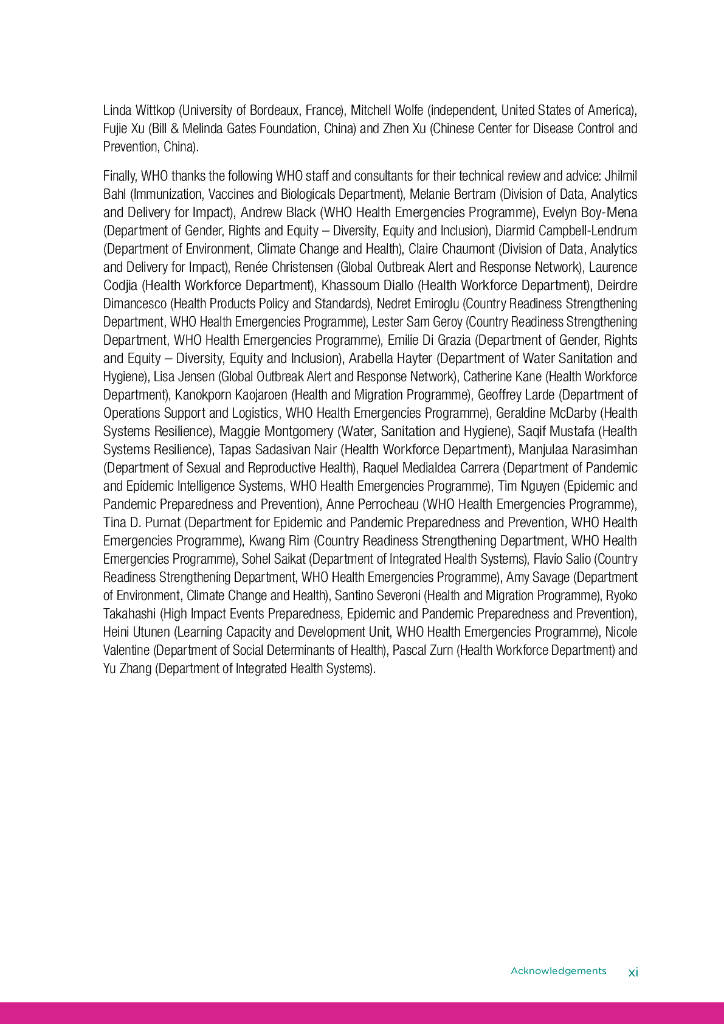 WHO世界卫生组织：2024基本公共卫生职能的全球能力和成果框架报告（英文版）